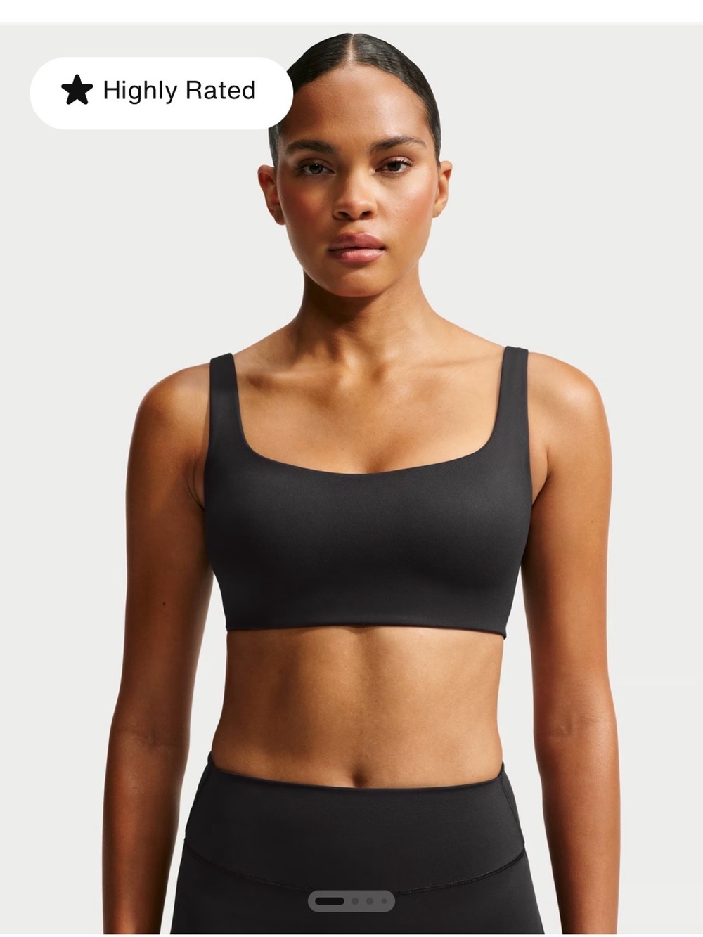 NWT- Nike SKIMS Matte Scoop Neck Bra